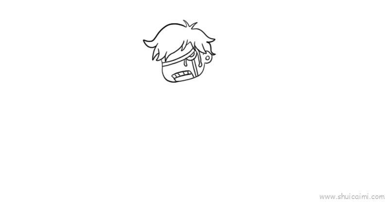 僵尸儿童画怎么画 僵尸简笔画图片