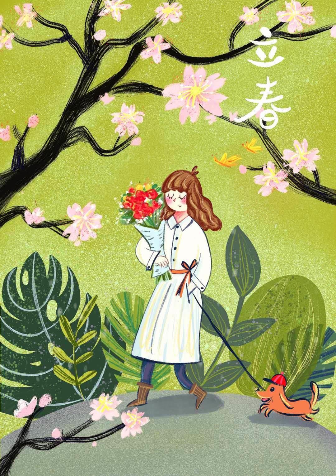 立春绘画作品一等奖 立春画画图片大全一等奖