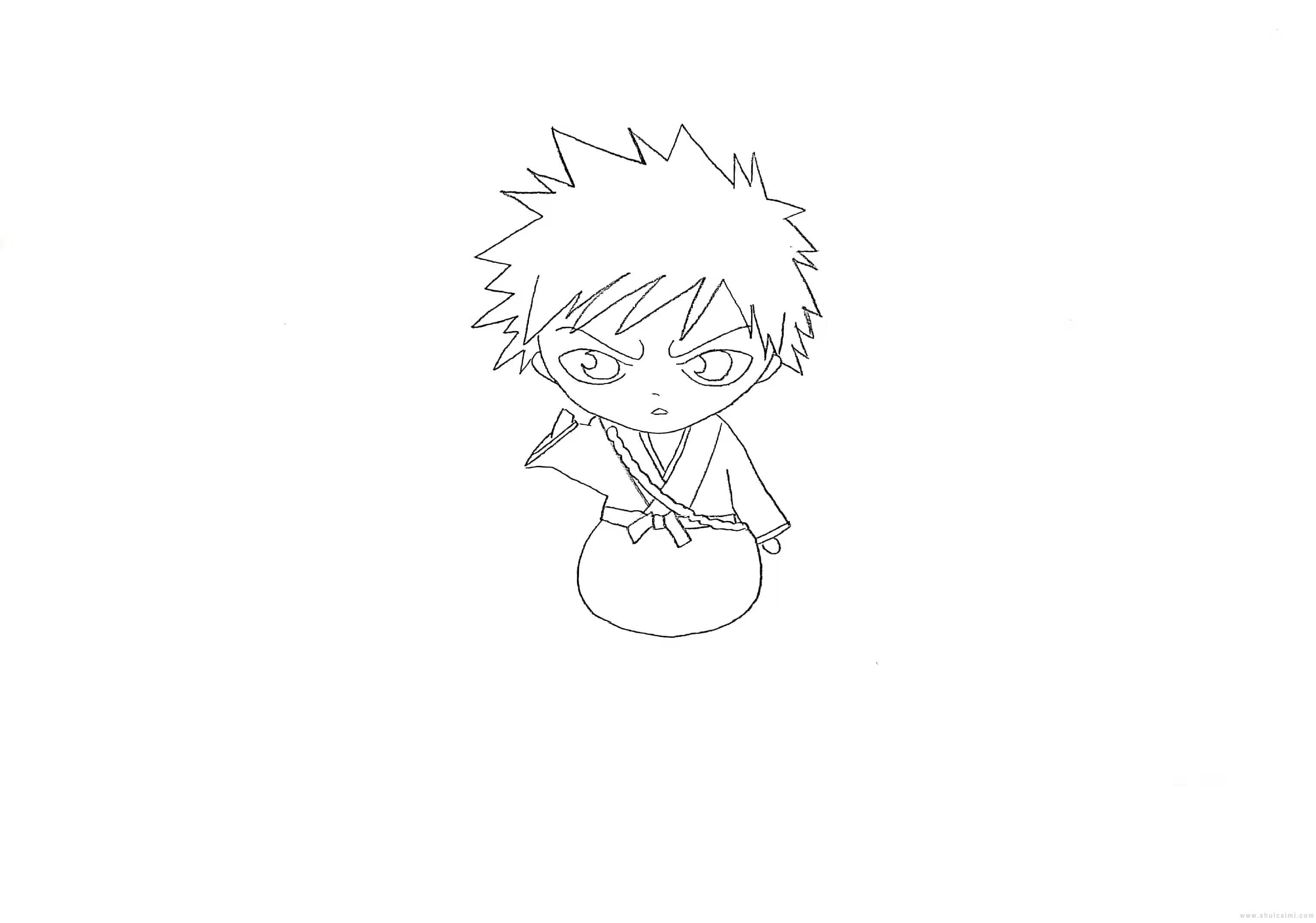 死神简笔画怎么画 死神简笔画画法