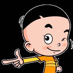 大头儿子简笔画 大头儿子简笔画简单又漂亮