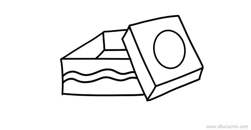 盒子儿童画怎么画 盒子简笔画好看