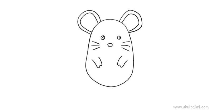 粉粉儿童画怎么画 粉粉简笔画顺序