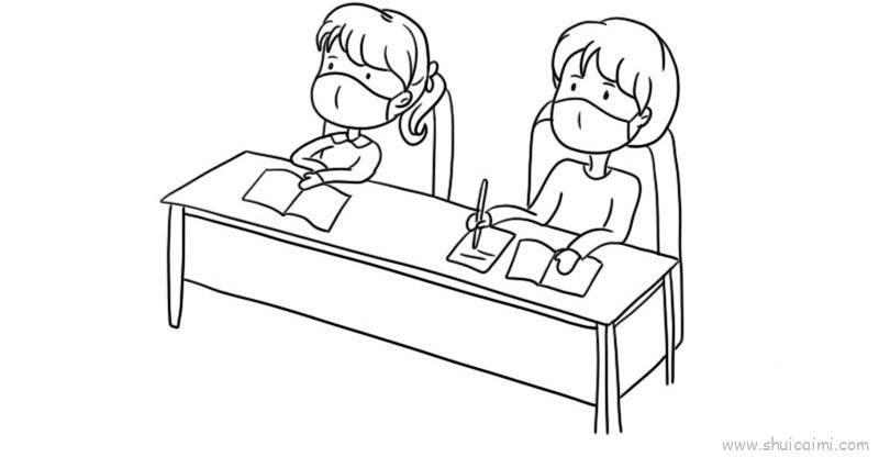 教室简笔画 教室简笔画小学