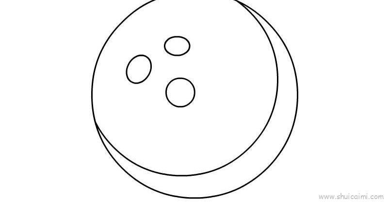 保龄球儿童画怎么画 保龄球简笔画图片