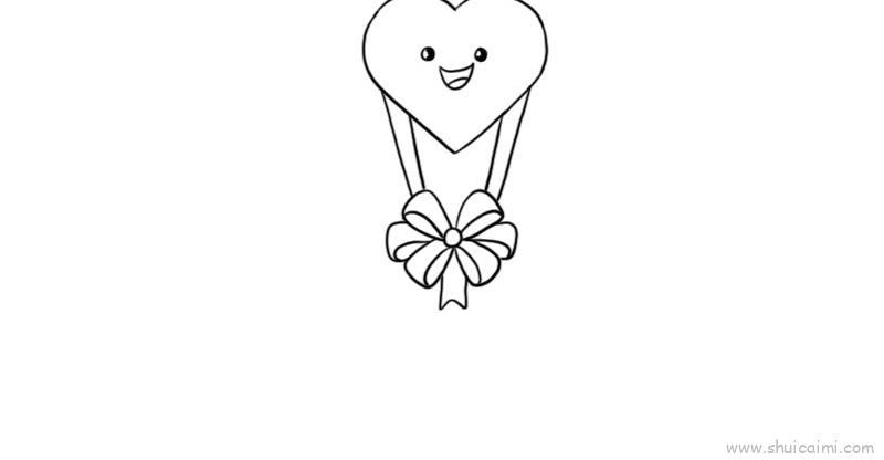 元旦爱心礼物盒儿童画怎么画 元旦爱心礼物盒简笔画简单又好看