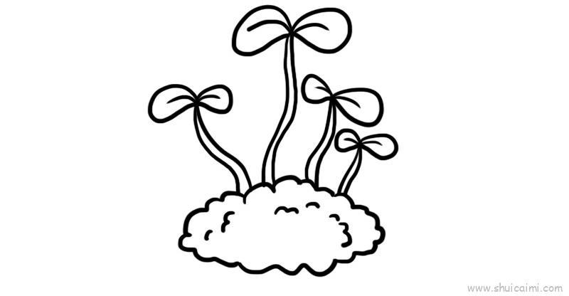 豆芽教程儿童画怎么画 豆芽教程简笔画简单又好看