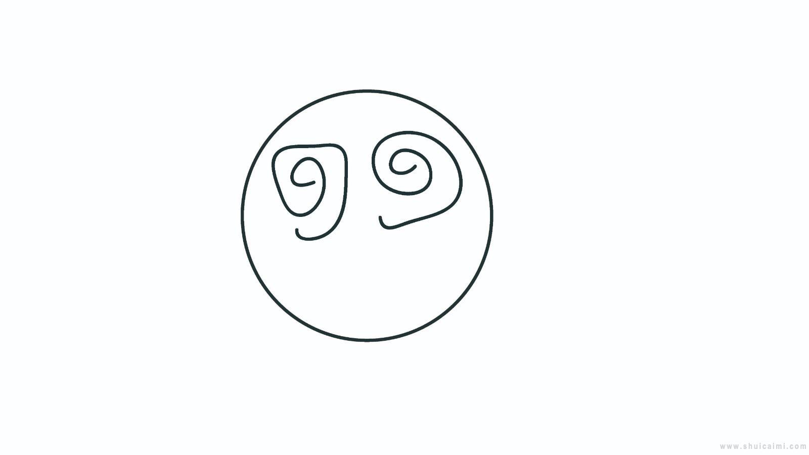 表情包简笔画怎么画 表情包简笔画画法