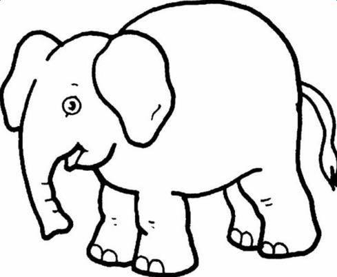 大象简笔画 大象简笔画儿童简笔画
