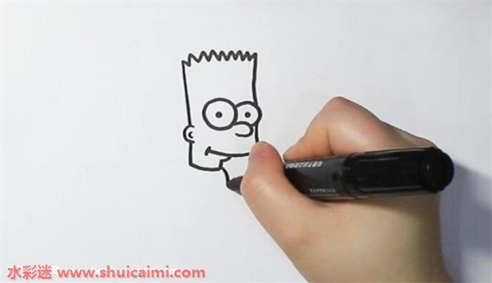 辛普森怎么画 辛普森简笔画简单又漂亮