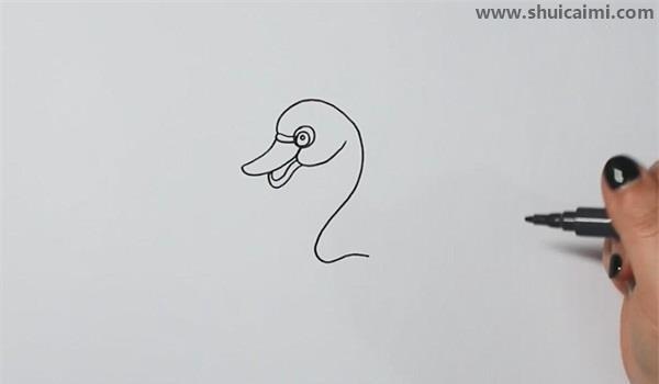 天鹅简笔画怎么画 天鹅简笔画简单
