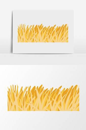 麦田简笔画 金色的麦田简笔画