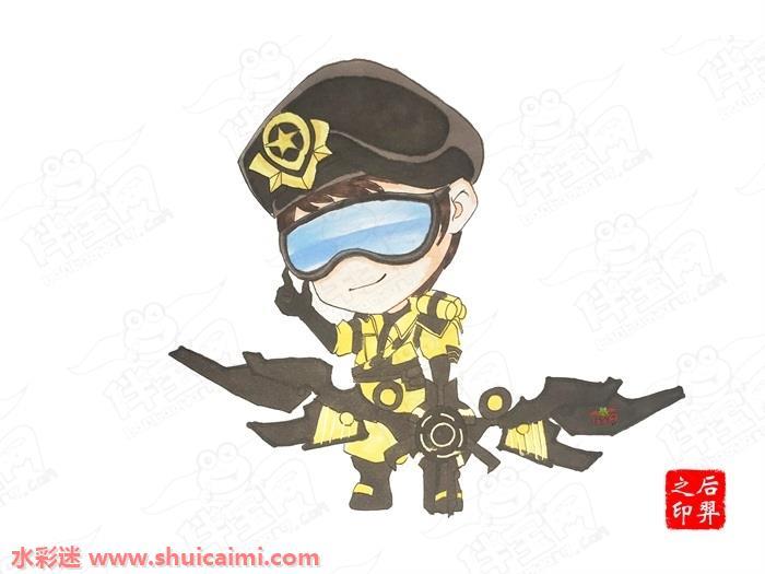 王者荣耀q版人物怎么画 王者荣耀q版人物简笔画步骤