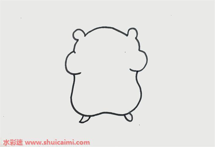 仓鼠怎么画 仓鼠简笔画漂亮彩色