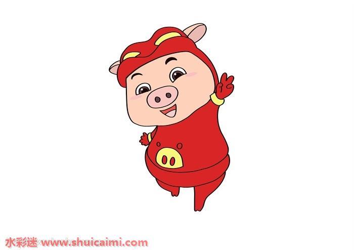 猪猪侠怎么画 猪猪侠简笔画漂亮
