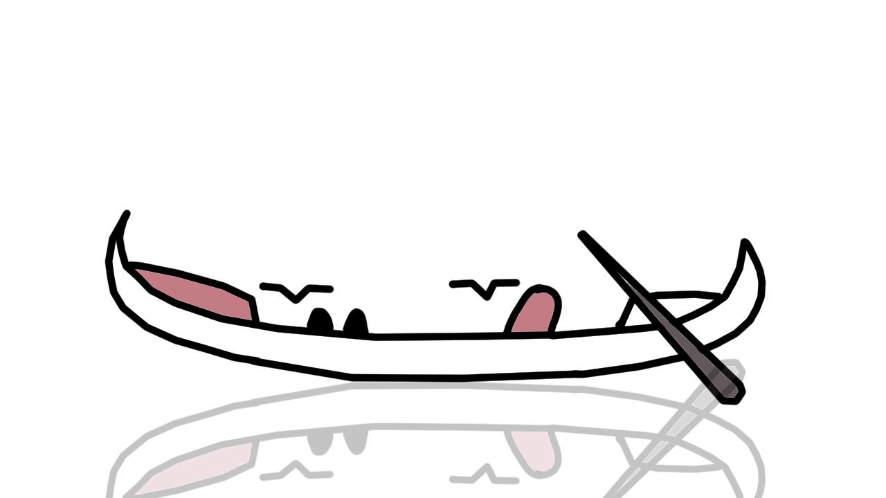 威尼斯艇简笔画怎么画 威尼斯艇简笔画画法