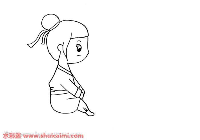 牛郎织女怎么画 牛郎织女简笔画简单彩色