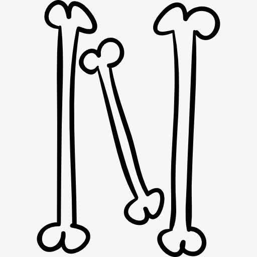 骨头简笔画 骨头简笔画怎么画