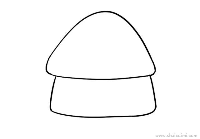 蘑菇房子儿童画怎么画 蘑菇房子简笔画好看