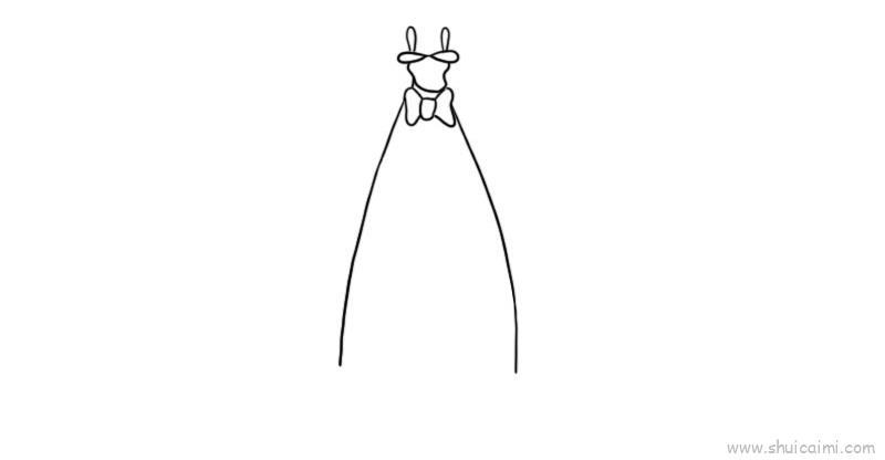 晚礼服儿童画怎么画 晚礼服简笔画好看