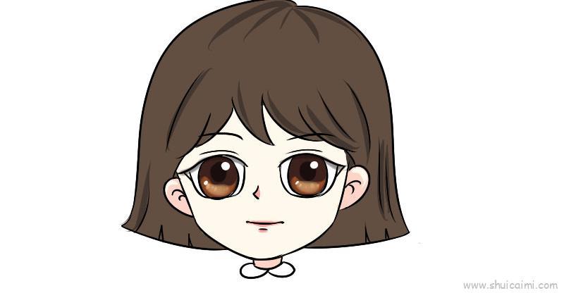 头像女儿童画怎么画 头像女简笔画简单