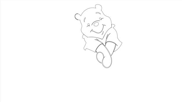 维尼熊简笔画怎么画 维尼熊简笔画好看
