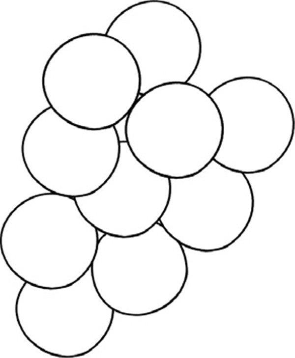 一串葡萄的简笔画怎么画 一串葡萄简笔画好看