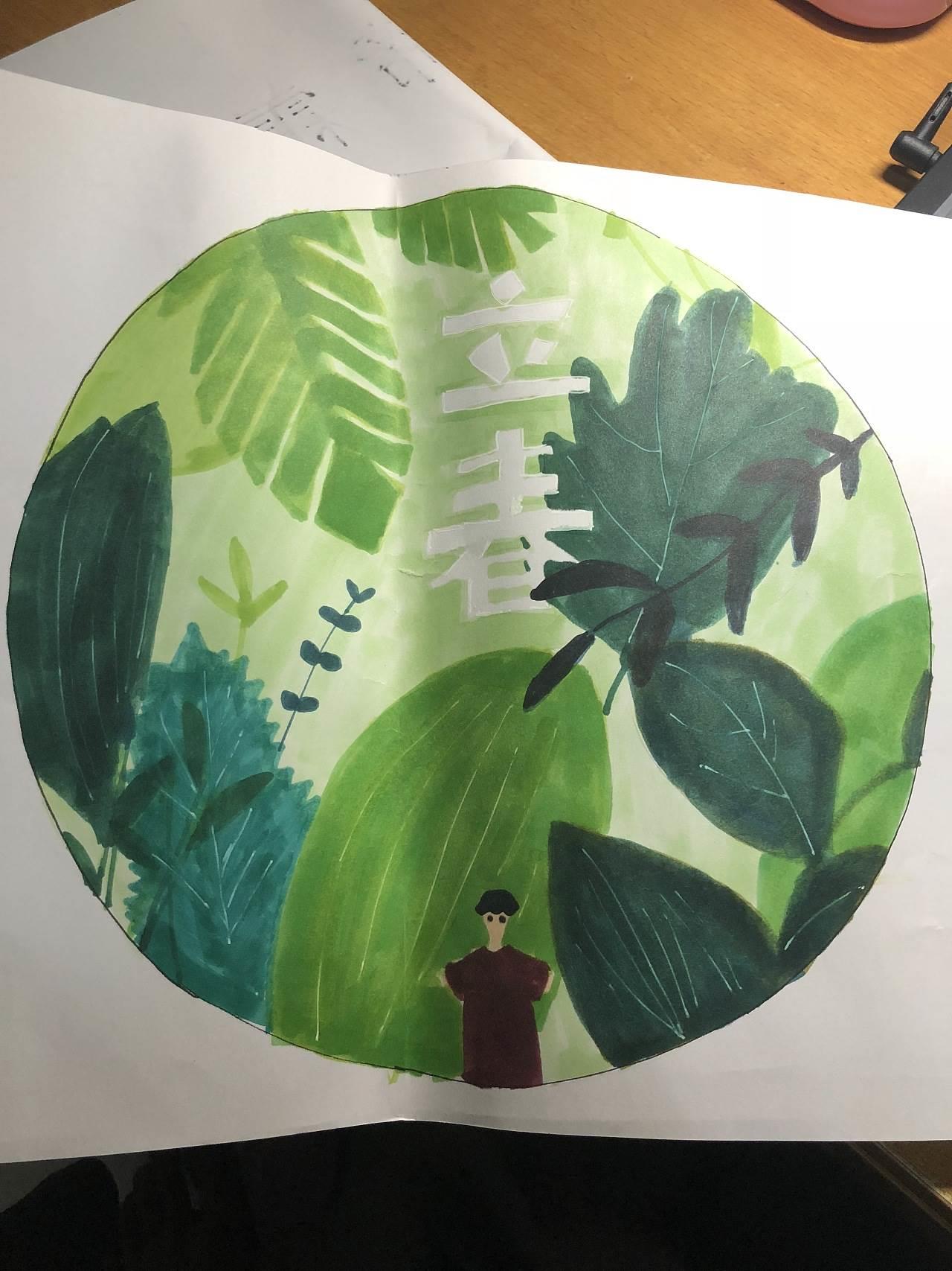 立春儿童画 立春儿童画作品简介