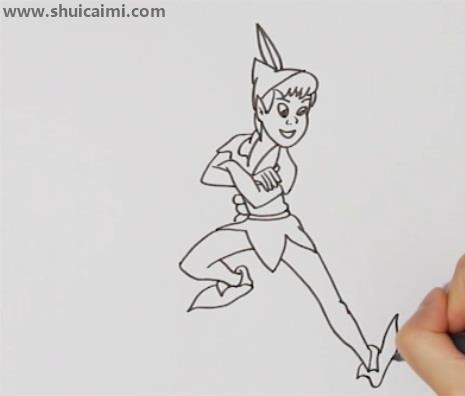彼得潘简笔画怎么画 彼得潘简笔画好看