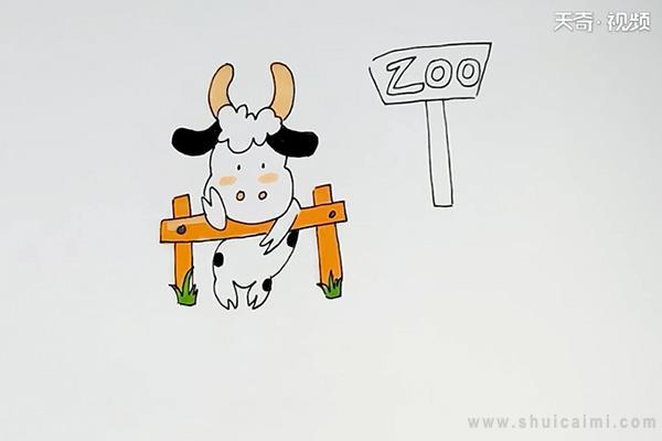 动物园简笔画怎么画 动物园简笔画好看