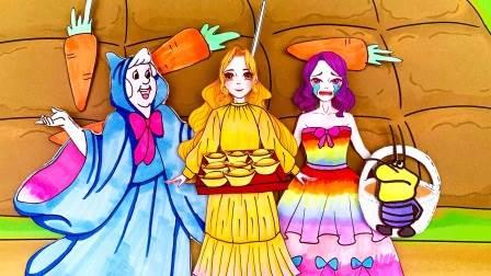 仙女教母简笔画 仙女教母简笔画q版