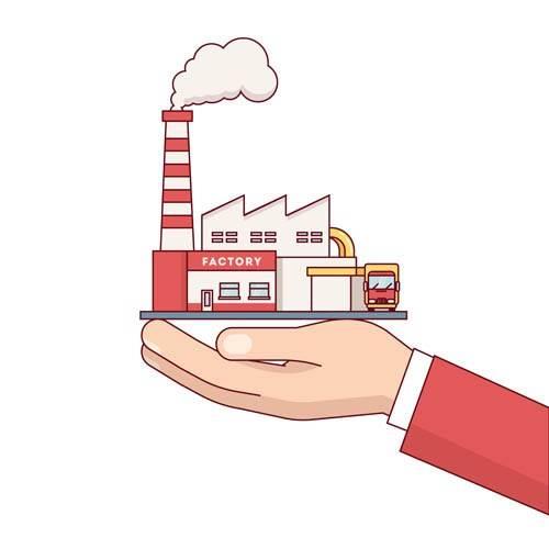 工厂简笔画 工厂简笔画图片大全