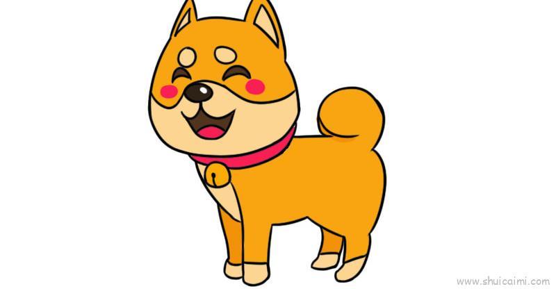 柴犬儿童画怎么画 柴犬简笔画简单又好看