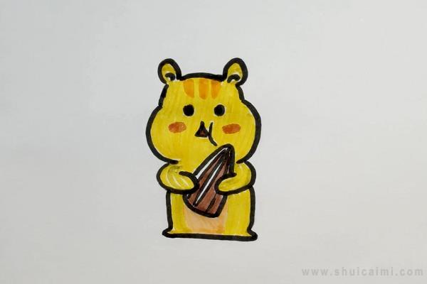 仓鼠简笔画怎么画 仓鼠简笔画顺序