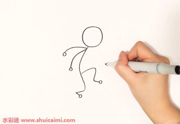 火柴人怎么画 火柴人简笔画简单
