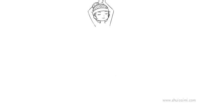 瑜伽儿童画怎么画 瑜伽简笔画好看