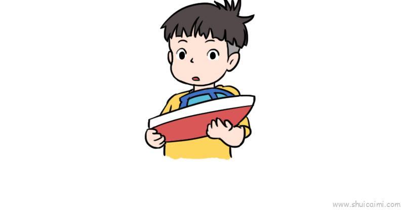 宗介儿童画怎么画 宗介简笔画好看