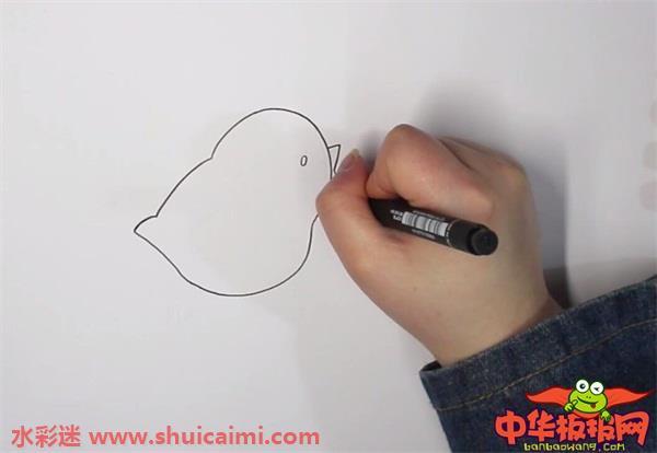 小鸡怎么画 小鸡简笔画简单彩色