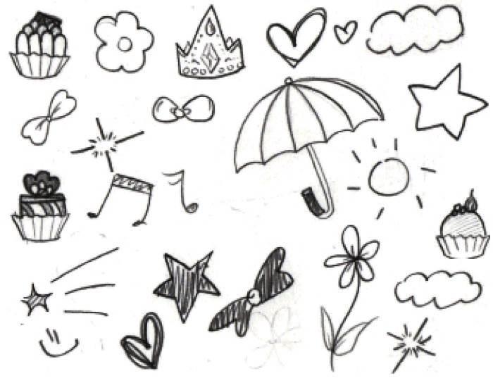 插图简笔画 插图简笔画可爱