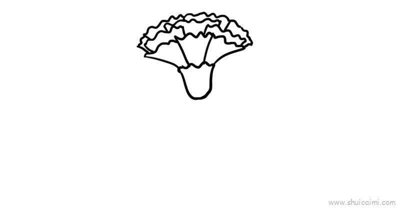 康乃馨儿童画怎么画 康乃馨简笔画图片大全
