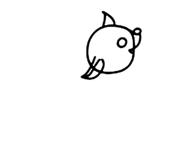 幼儿简笔画小羊的画法_如何画小羊简笔画步骤