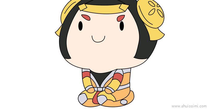 鲁班七号儿童画怎么画 鲁班七号简笔画顺序
