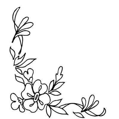 花边简笔画 花边简笔画边框