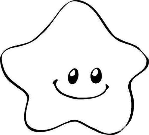 海星兄弟俩的简笔画怎么画 海星兄弟俩简笔画简单又好看