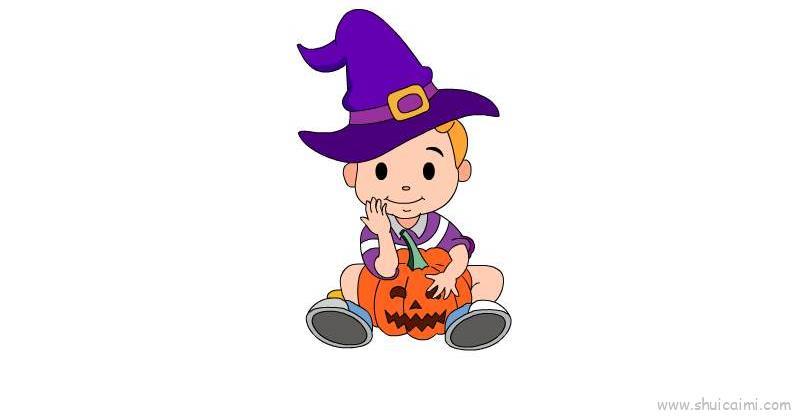 化妆舞会装扮儿童画怎么画 化妆舞会装扮简笔画图片