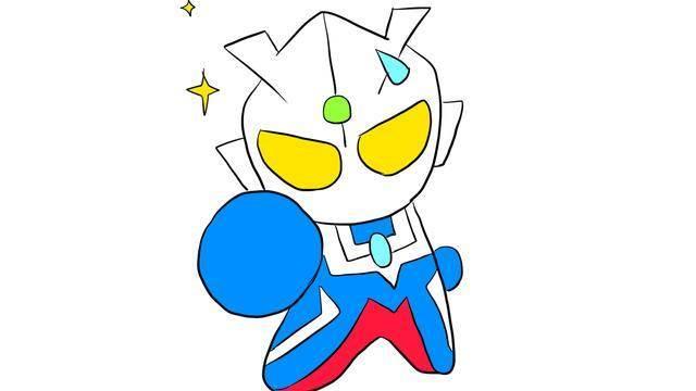 奥特曼简笔画 奥特曼简笔画简单又帅气