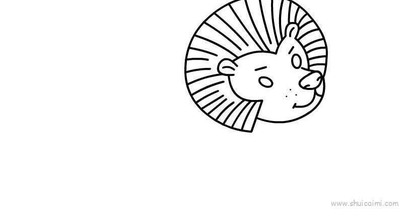 小狮子儿童画怎么画 小狮子简笔画简单又好看