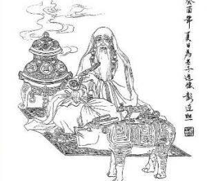 太上老君简笔画图片 太上老君的简笔画图片