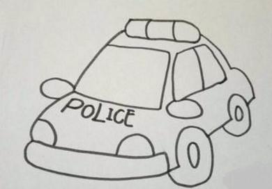 简笔画车 简笔画车的画法最简单