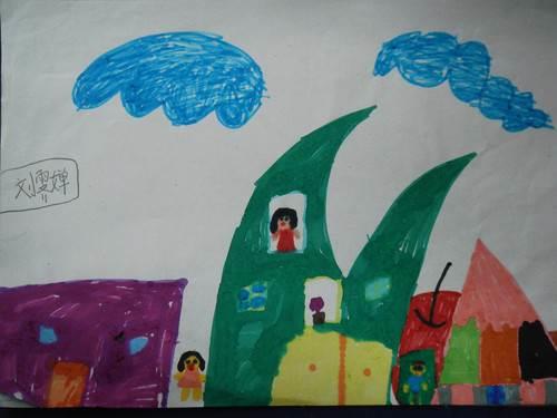 小人国简笔画 大人国与小人国简笔画怎么画