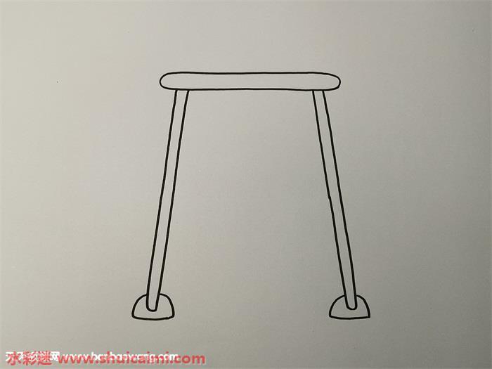 秋千怎么画 秋千简笔画画法